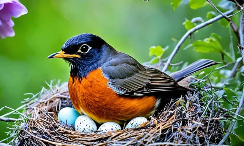 robin nesting habits