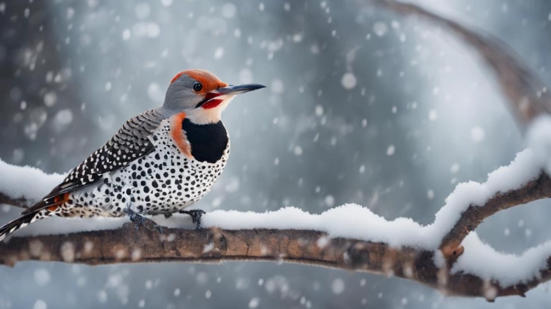 identify birds in winter