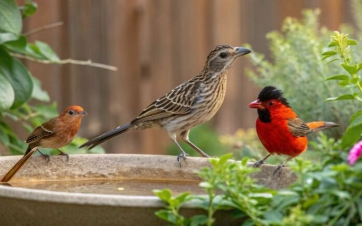 bird activity by season