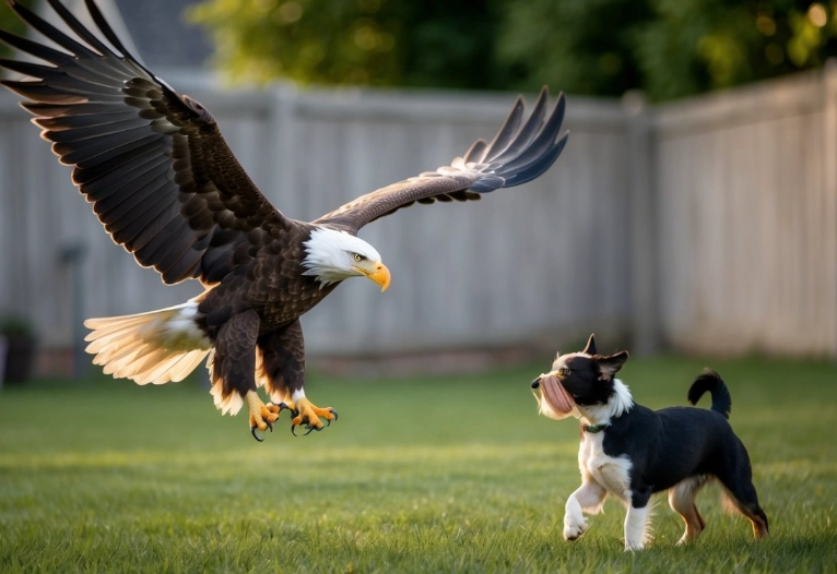 eagle predation on pets