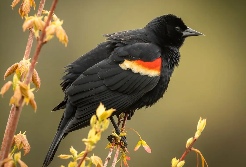 attract red-winged blackbirds attract red-winged blackbirds