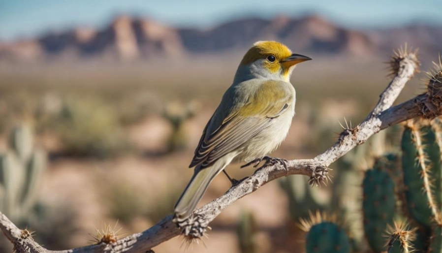 how do birds survive in the desert