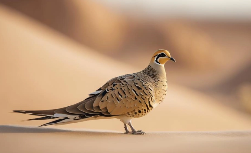how do birds survive in the desert