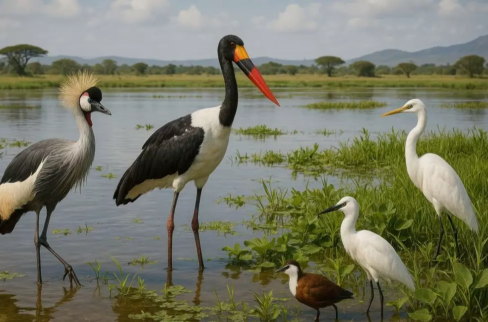 birds in wetlands birds in wetlands