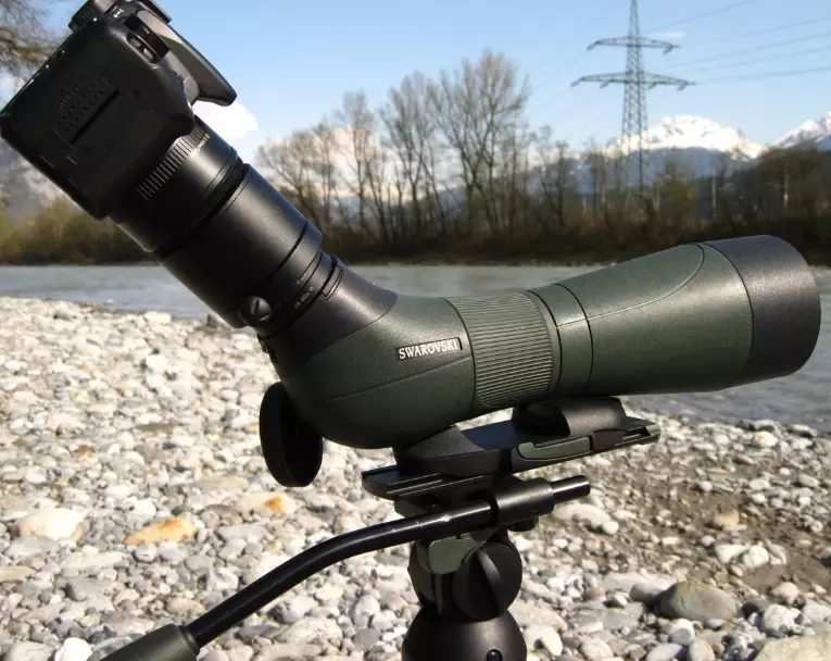 digiscoping with smartphone